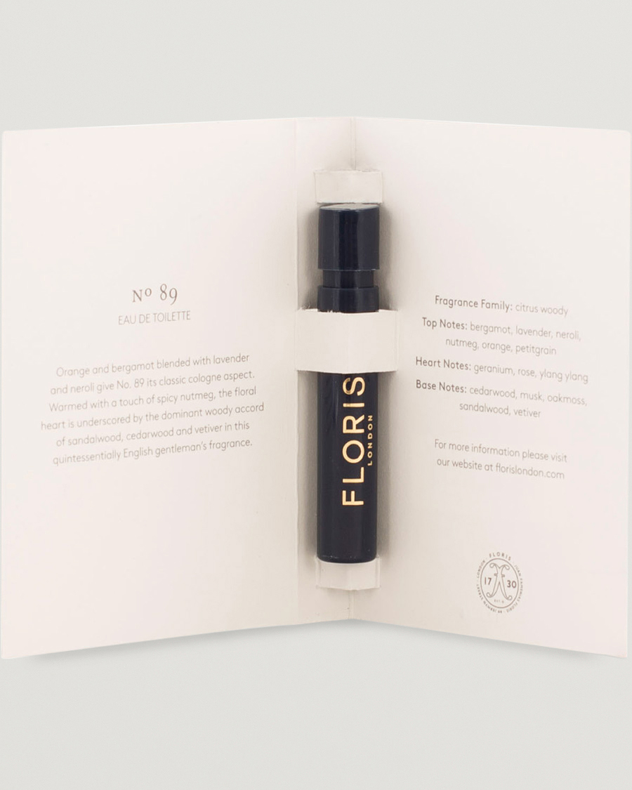 Men | | | Floris London No. 89 Eau de Toilette 1,2ml Sample