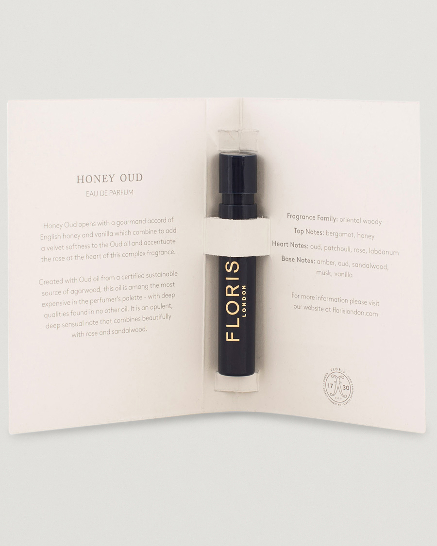 Men | Fragrances | | Floris London Honey Oud Eau de Parfum 1,2ml Sample