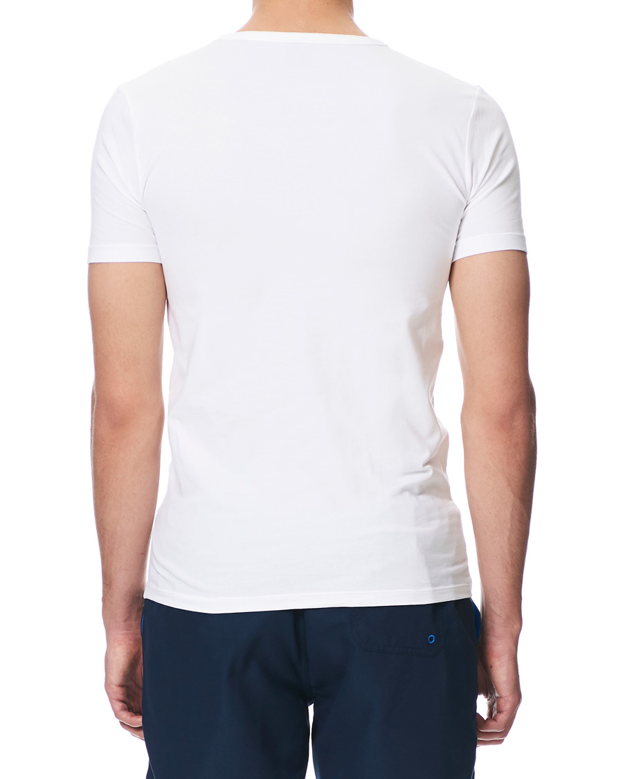 Men | T-Shirts | BOSS BLACK | BOSS 2-Pack V-Neck Slim Fit Tee White