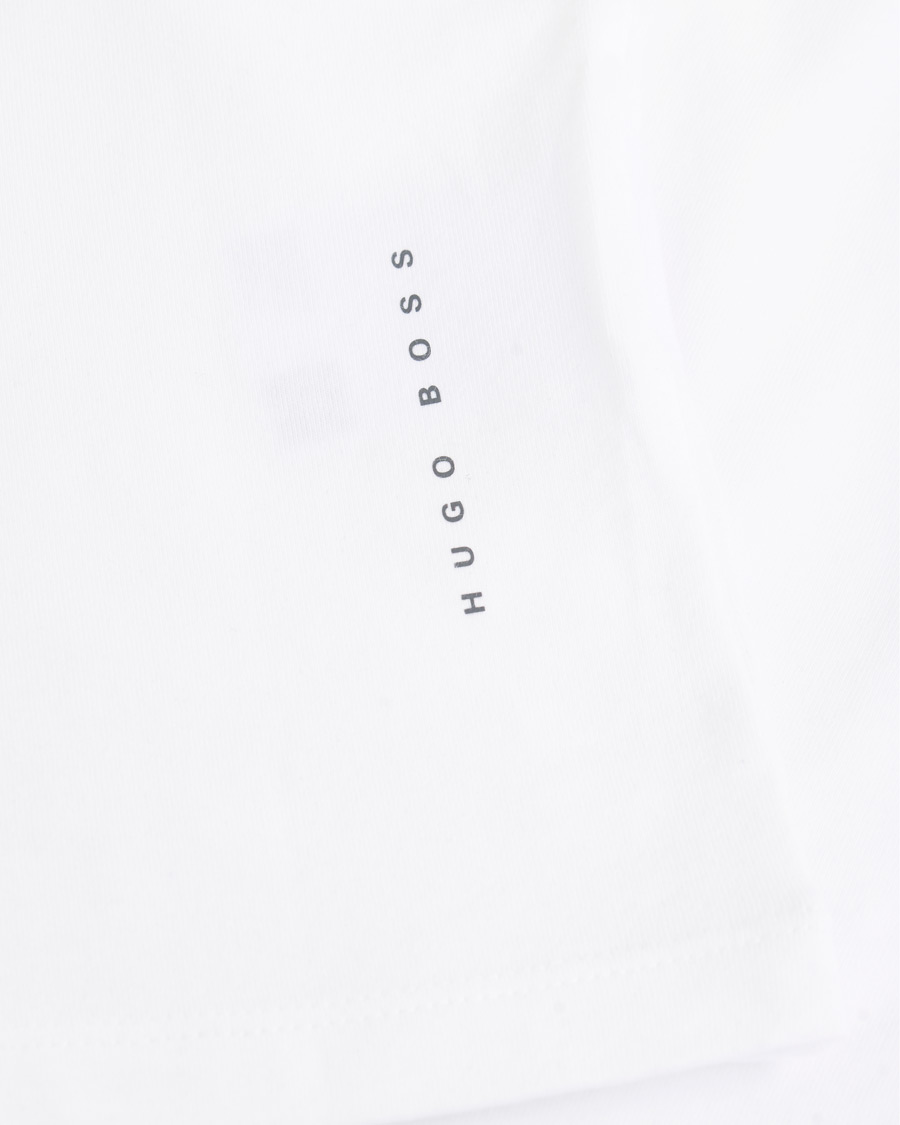 Men | T-Shirts | BOSS BLACK | BOSS 2-Pack V-Neck Slim Fit Tee White