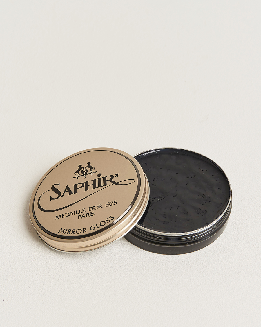 Men | Shoe Care | Saphir Medaille d'Or | Mirror Gloss 75ml Black