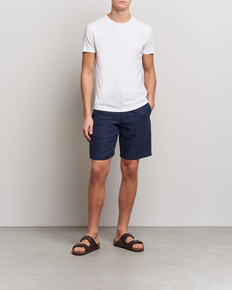 Men | T-Shirts | Orlebar Brown | OB Crew Neck Tee White