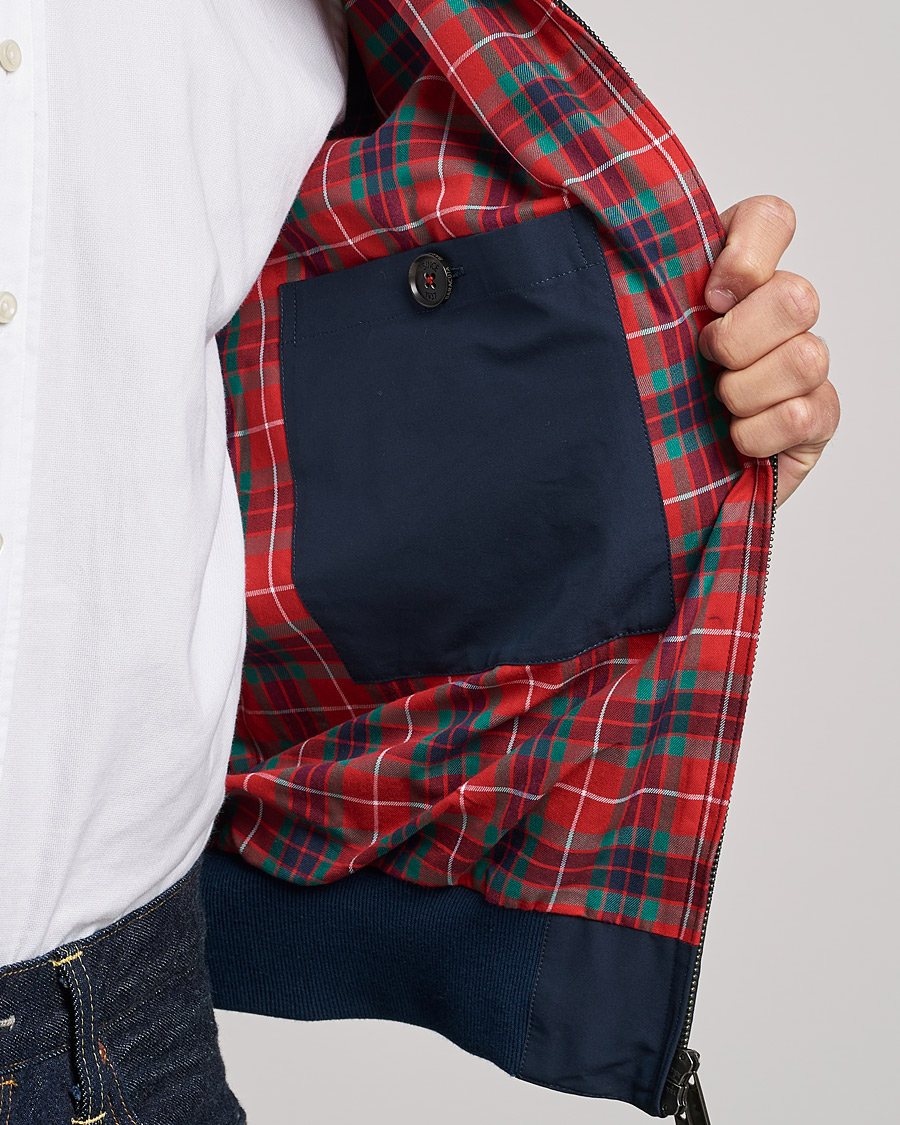 Men | Coats & Jackets | Baracuta | G9 Original Harrington Jacket Navy