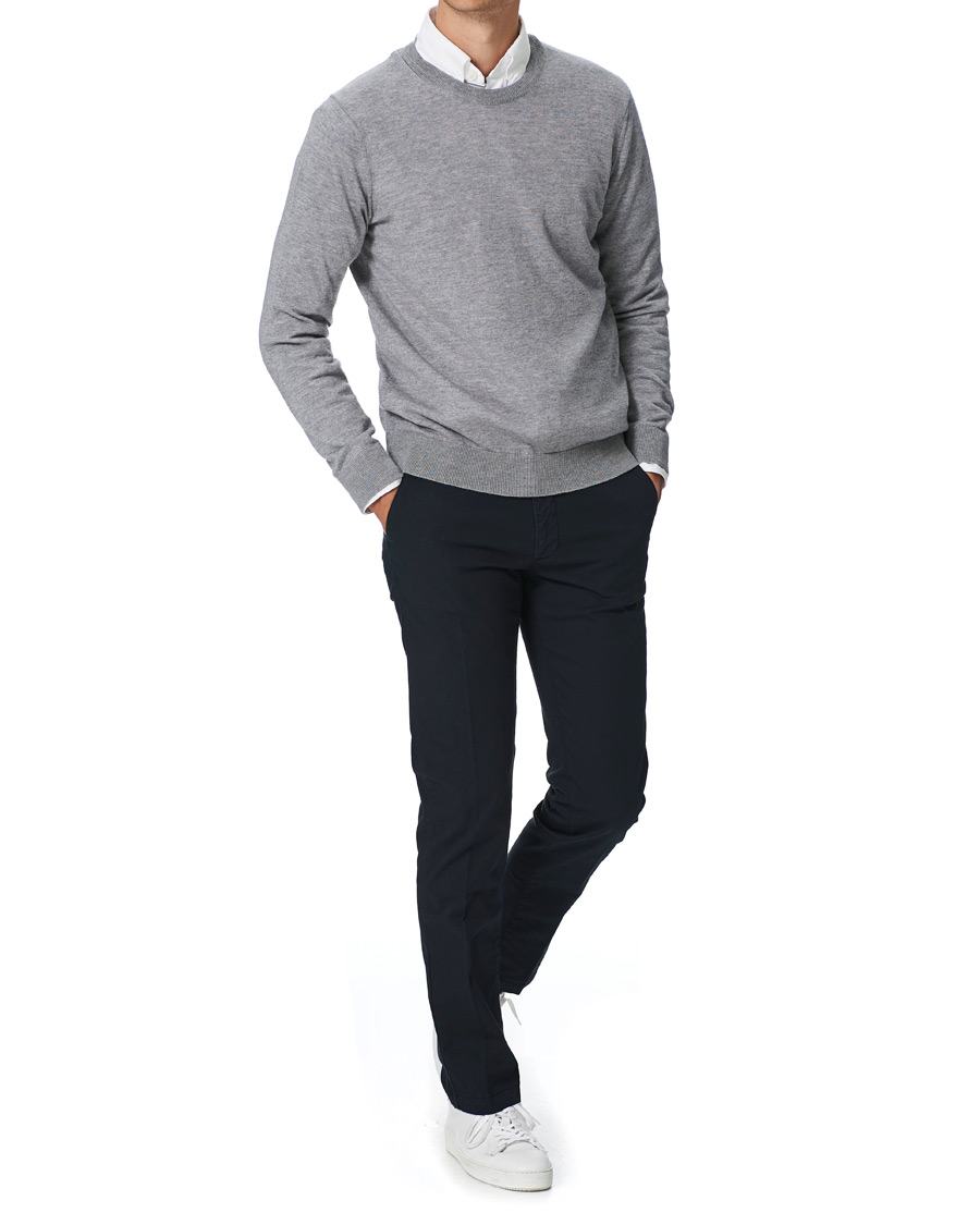 Men | Trousers | BOSS BLACK | BOSS Rice 3D Chinos Dark Blue