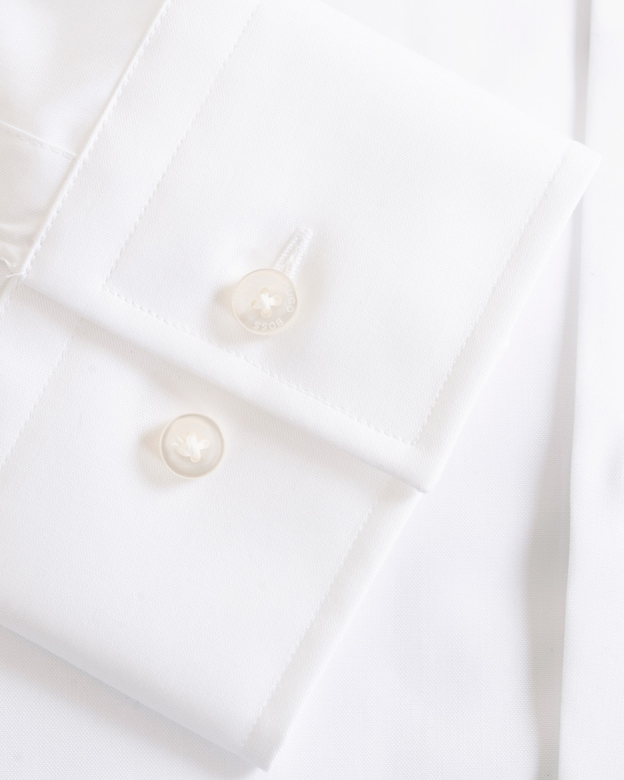 Men | Shirts | BOSS BLACK | BOSS Jenno Slim Fit Shirt White