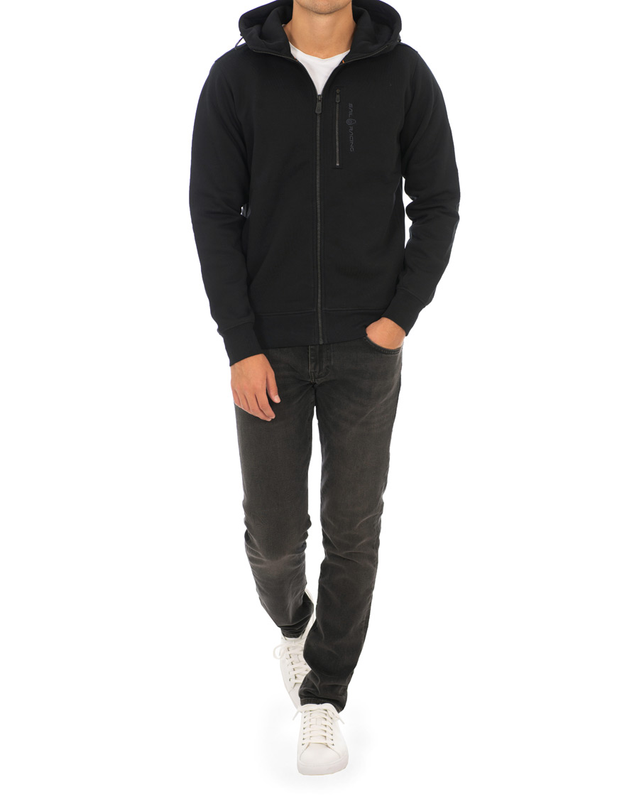 Men | Sweaters & Knitwear | Sail Racing | Bowman Full Zip Hood Carbon