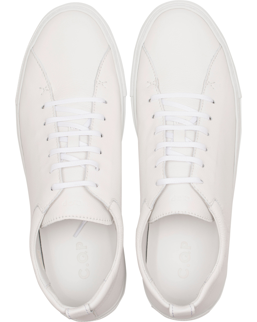 Men | C.QP Tarmac Sneaker All White Leather | CQP | C.QP Tarmac Sneaker All White Leather