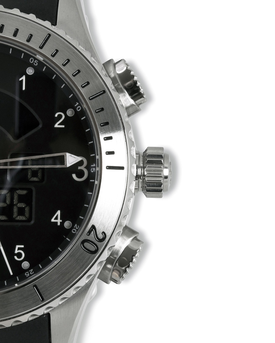 Men | Sjöö Sandström UTC Skydiver 44,2mm Black and Black Rubber | Sjöö Sandström | UTC Skydiver 44,2mm Black and Black Rubber