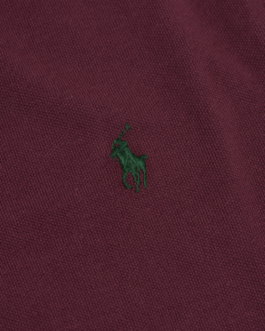 Men | Polo Shirts | Polo Ralph Lauren | Slim Fit Polo Classic Burgundy