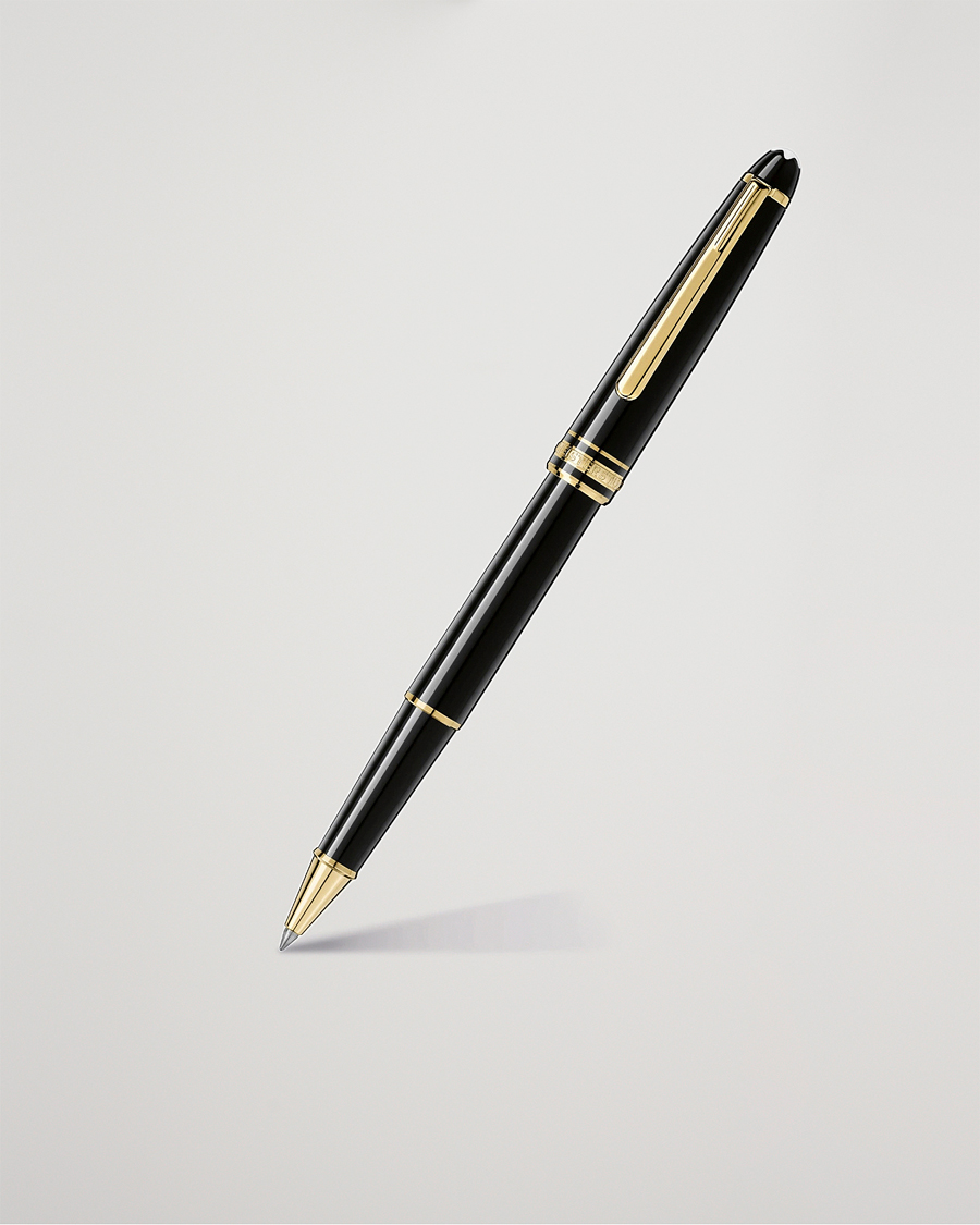 Men | Pens | Montblanc | 163 Classique Meisterstück Rollerball Pen Black