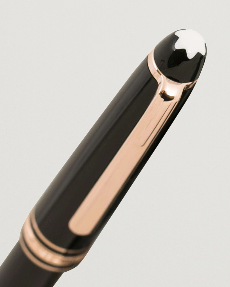 Men | Pens | Montblanc | 163 Classique Meisterstück Rollerball Pen Red Gold