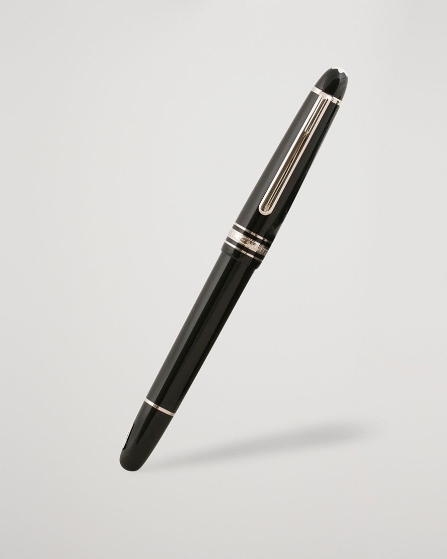 Men | Pens | Montblanc | 145 Meisterstück M Fountain Pen Platinum Line