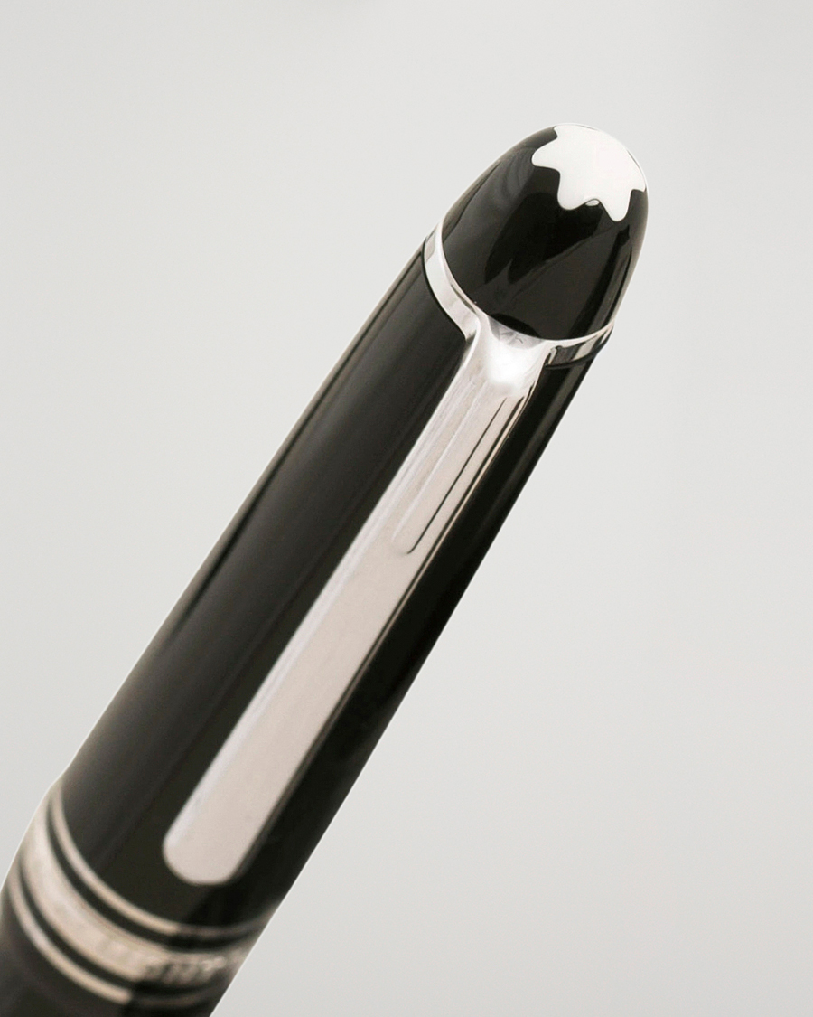 Men | Pens | Montblanc | 145 Classique Meisterstück F Fountain Pen Platinum Line