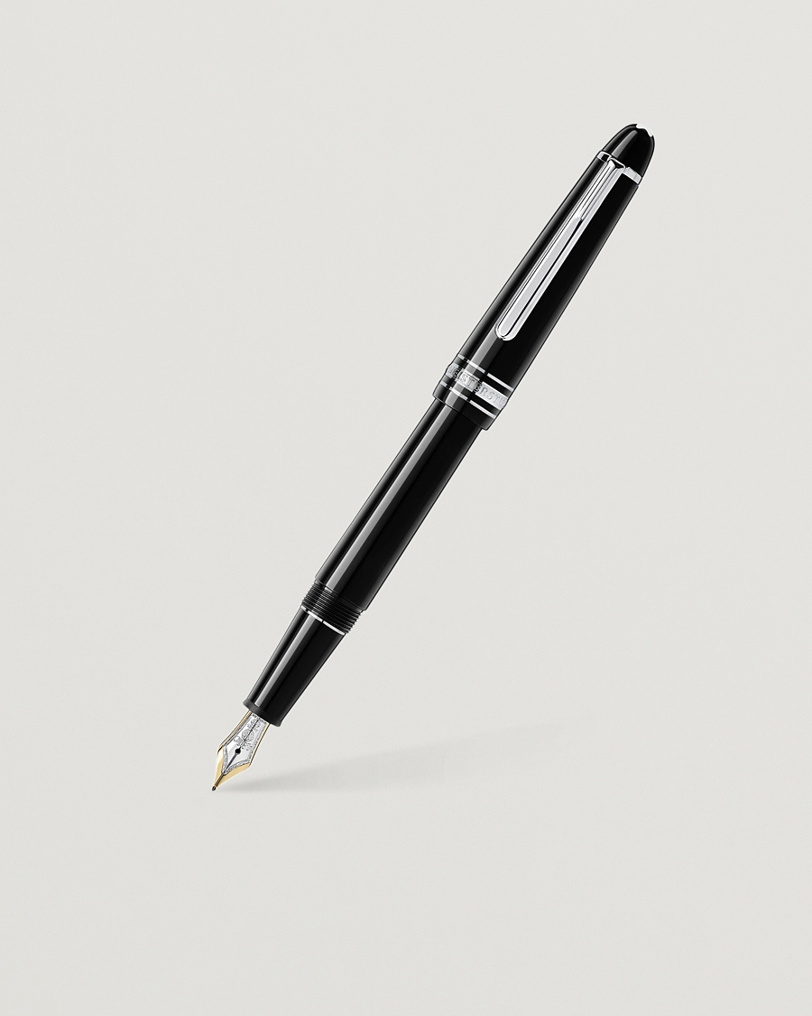 Men | Pens | Montblanc | 146 LeGrand Meisterstück M Fountain Pen Platinum Line