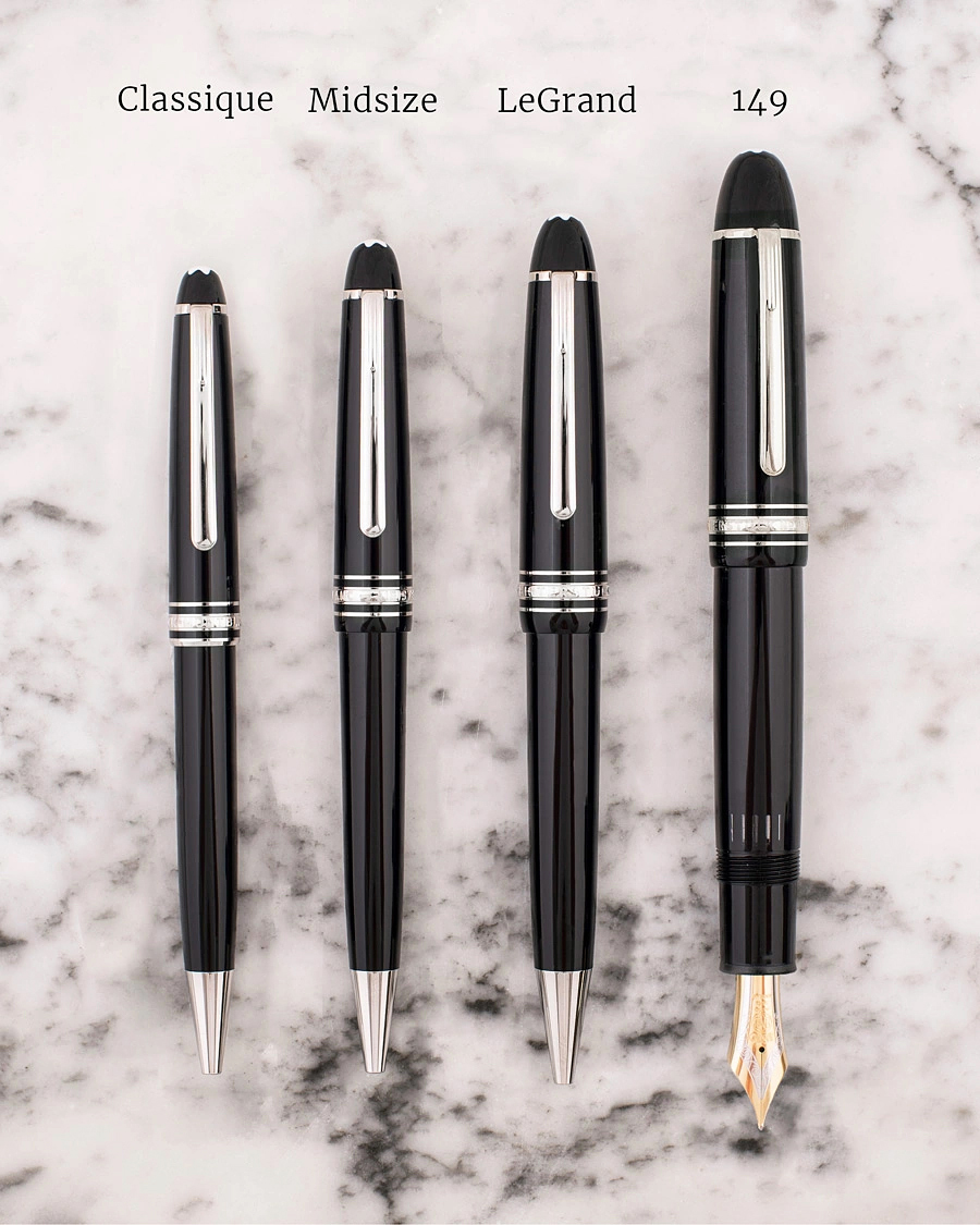 Men | Pens | Montblanc | 146 LeGrand Meisterstück M Fountain Pen Platinum Line