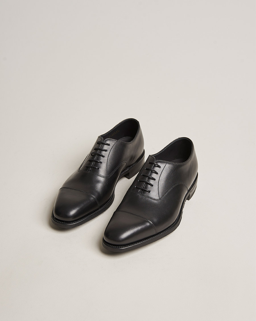 Men | Oxford Shoes | Loake 1880 | Aldwych Single Dainite Oxford Black Calf