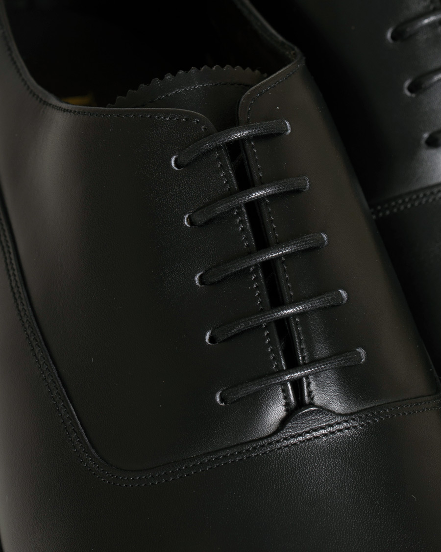 Men | Loake 1880 Legacy Laxford Balmorla Toe Cap Oxford Black Calf | Loake 1880 Legacy | Laxford Balmorla Toe Cap Oxford Black Calf