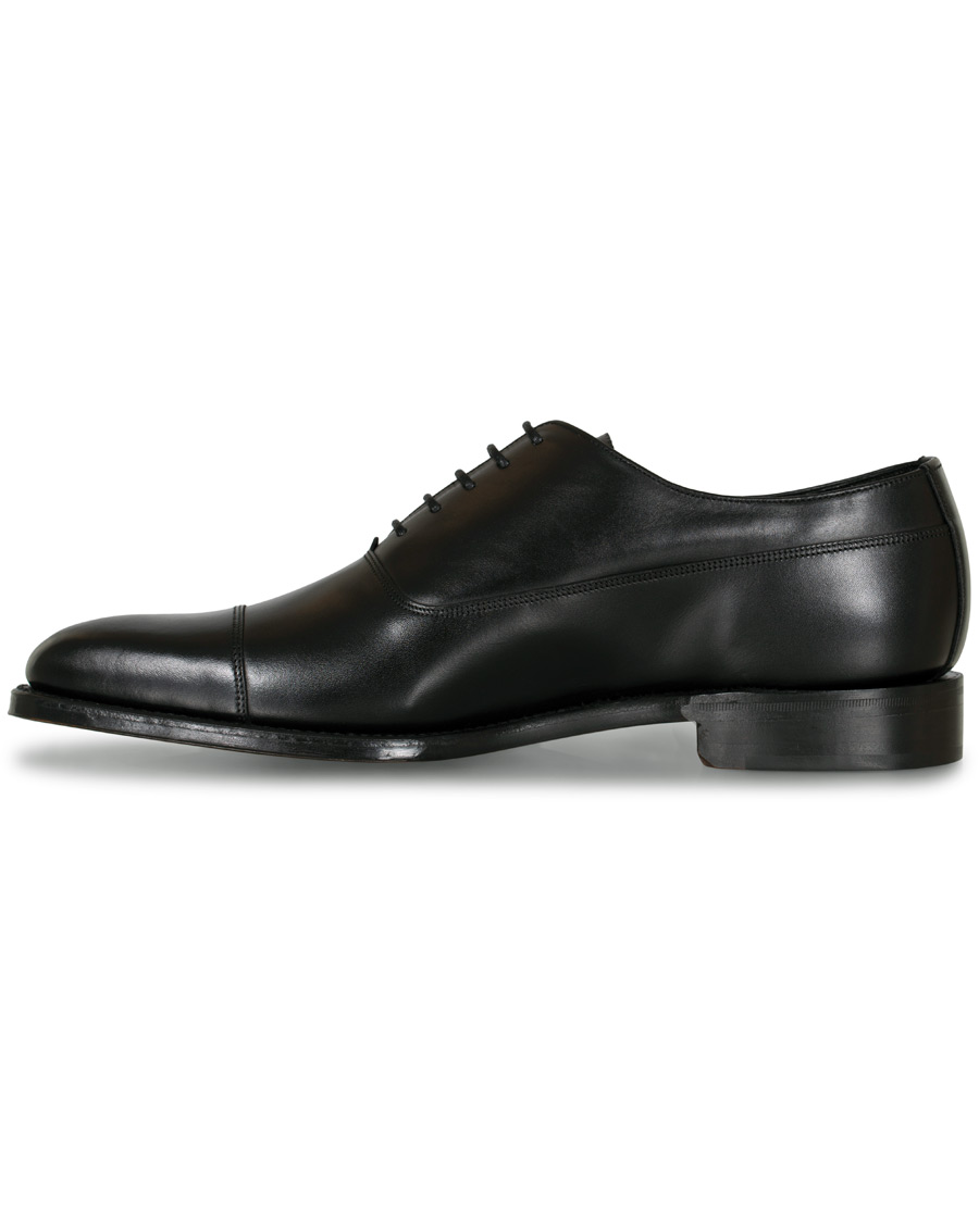 Men | Loake 1880 Legacy Laxford Balmorla Toe Cap Oxford Black Calf | Loake 1880 Legacy | Laxford Balmorla Toe Cap Oxford Black Calf
