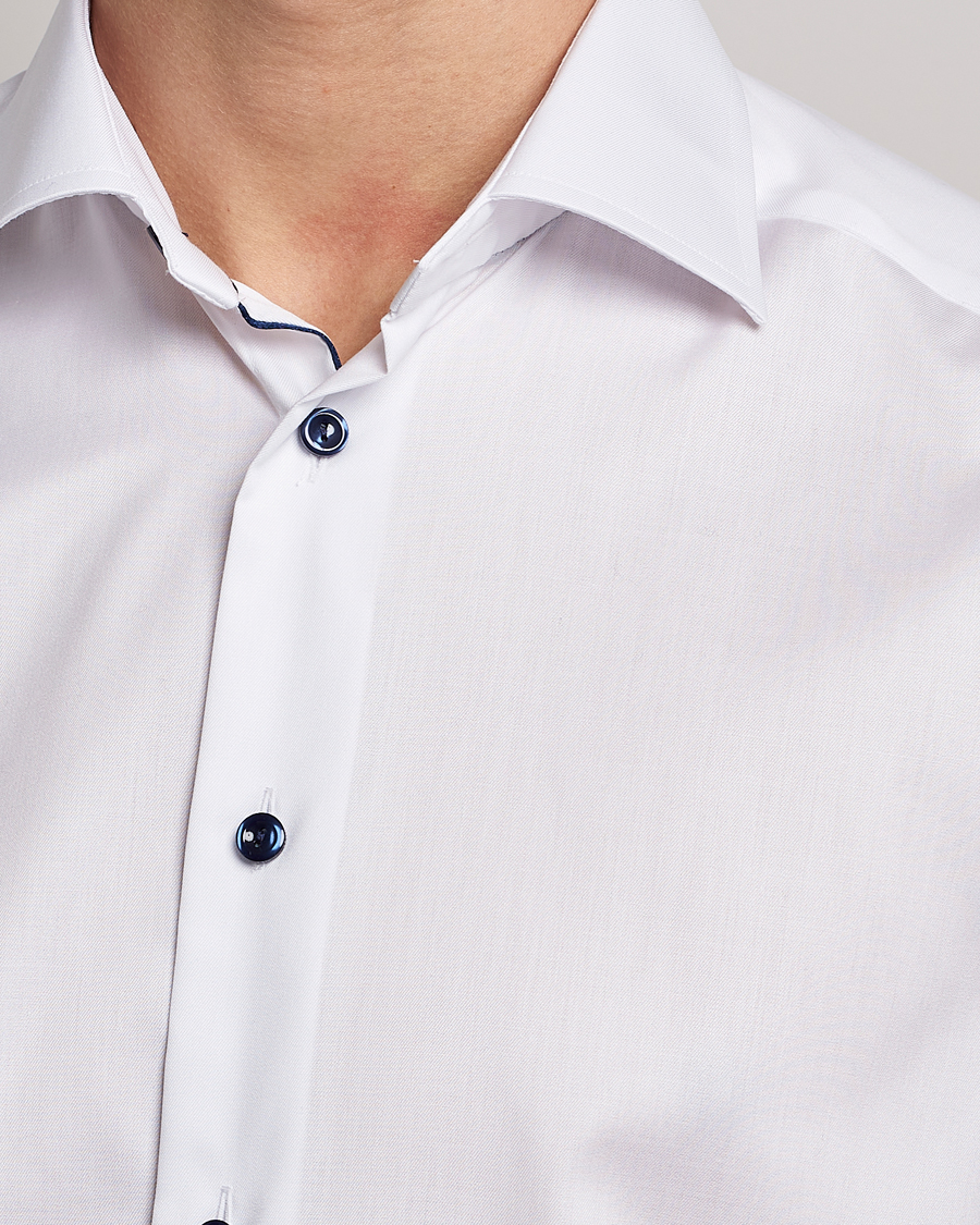 Men | Shirts | Eton | Slim Fit Signature Twill Shirt White