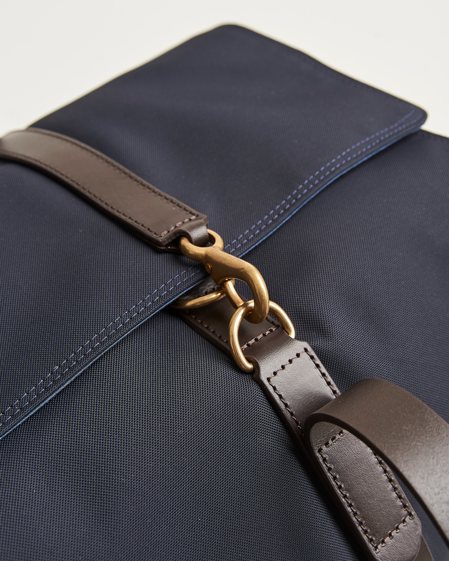 Men | Bags | Mismo | M/S Supply Weekendbag Navy/Dark Brown
