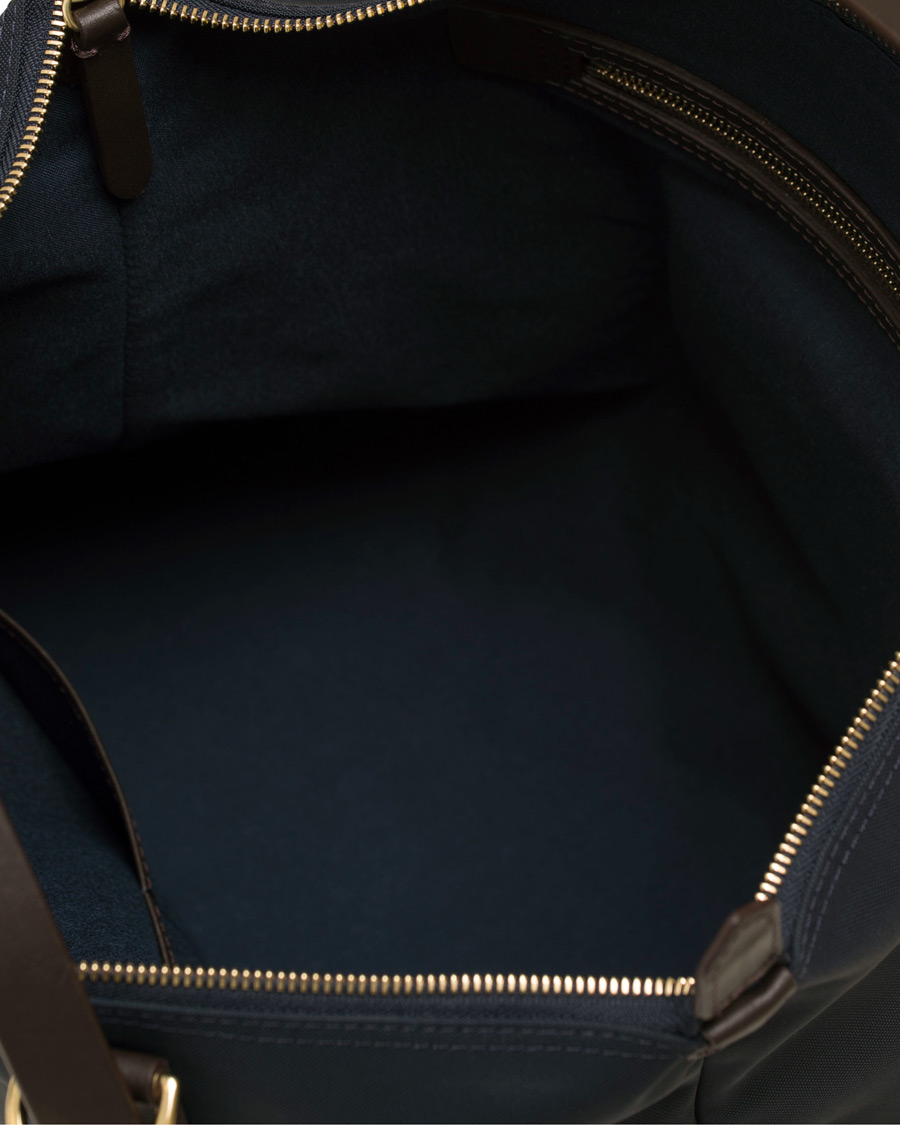 Men | Bags | Mismo | M/S Nylon Day Pack Navy/Dark Brown