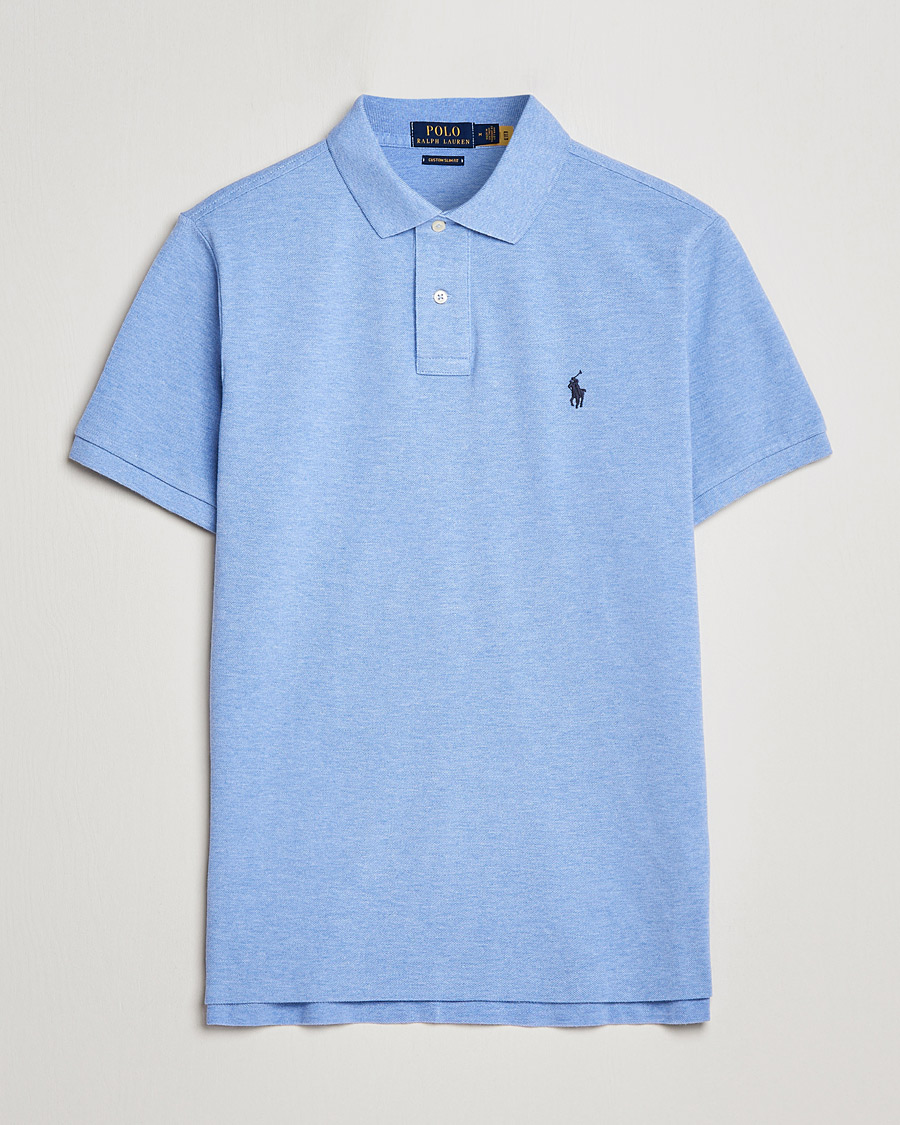 Men | Polo Shirts | Polo Ralph Lauren | Custom Slim Fit Polo Isle Heather