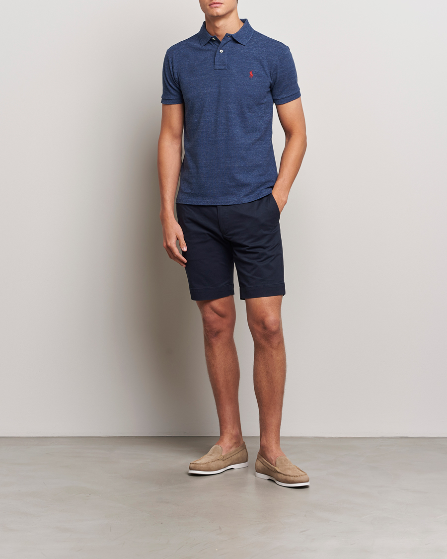 Men | Polo Shirts | Polo Ralph Lauren | Slim Fit Polo Classic Royal Heather
