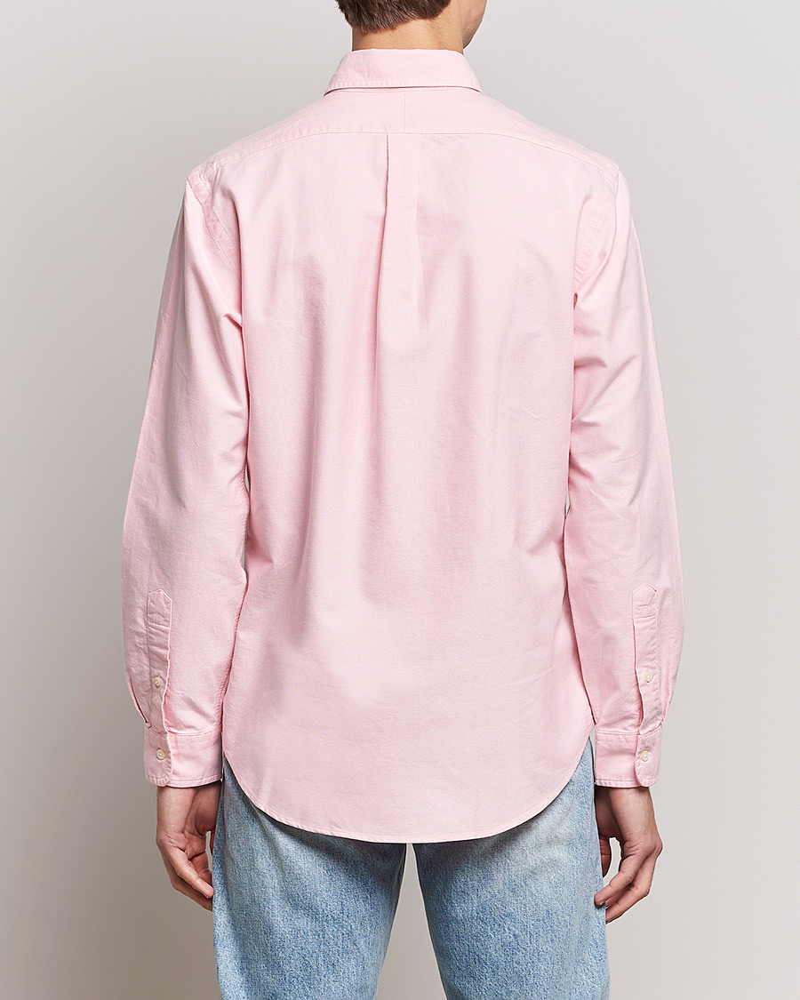 Men | Shirts | Polo Ralph Lauren | Custom Fit Oxford Shirt Pink