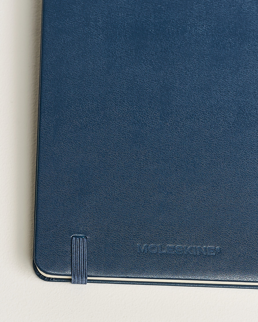 Men | Moleskine Plain Hard Notebook Large Sapphire Blue | Moleskine | Plain Hard Notebook Large Sapphire Blue