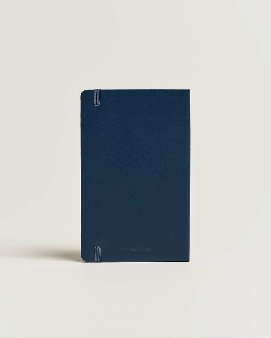 Men | Moleskine Plain Hard Notebook Large Sapphire Blue | Moleskine | Plain Hard Notebook Large Sapphire Blue