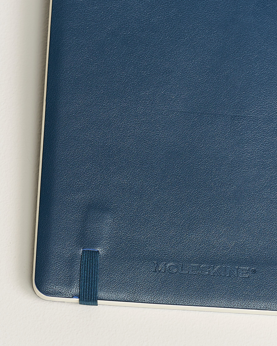 Men | Moleskine Ruled Soft Notebook Large Sapphire Blue | Moleskine | Ruled Soft Notebook Large Sapphire Blue