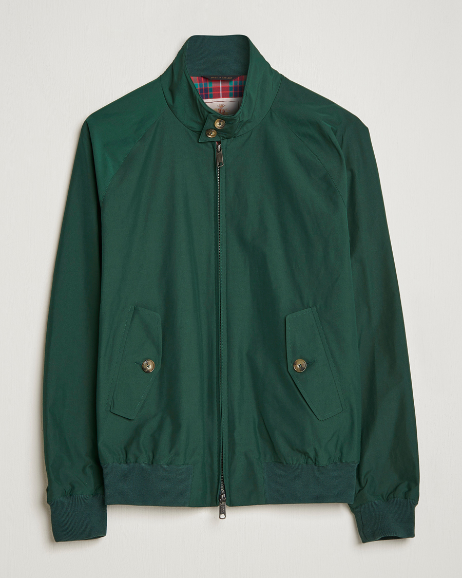Men | Coats & Jackets | Baracuta | G9 Original Harrington Jacket Racing Green