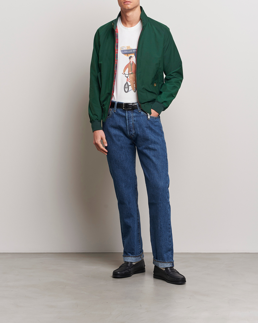 Men | Coats & Jackets | Baracuta | G9 Original Harrington Jacket Racing Green
