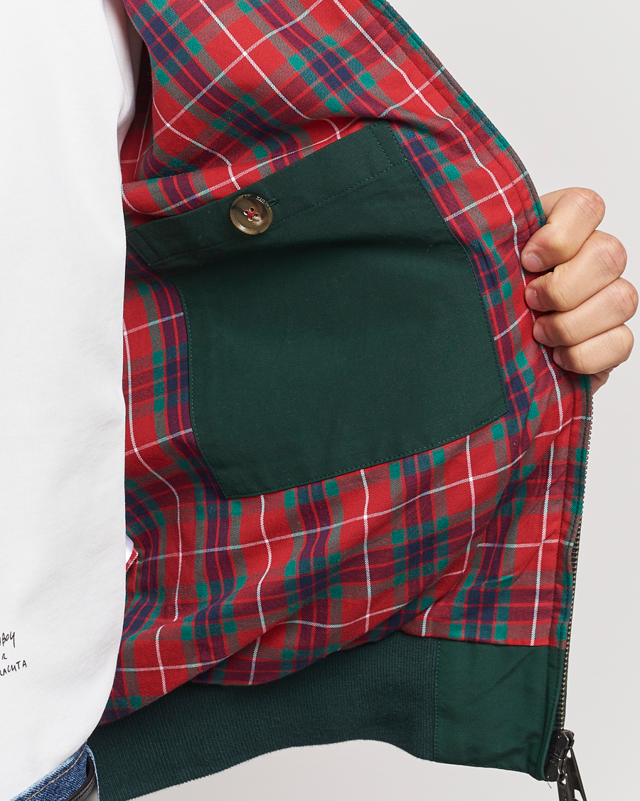 Men | Coats & Jackets | Baracuta | G9 Original Harrington Jacket Racing Green