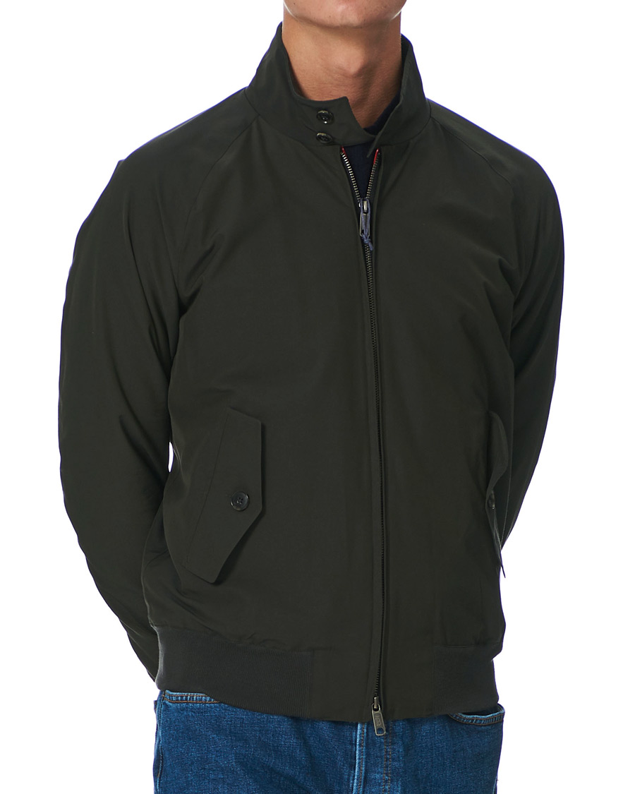 Men | Coats & Jackets | Baracuta | G9 Original Harrington Jacket Faded Black
