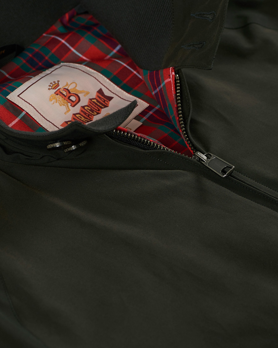 Men | Coats & Jackets | Baracuta | G9 Original Harrington Jacket Faded Black