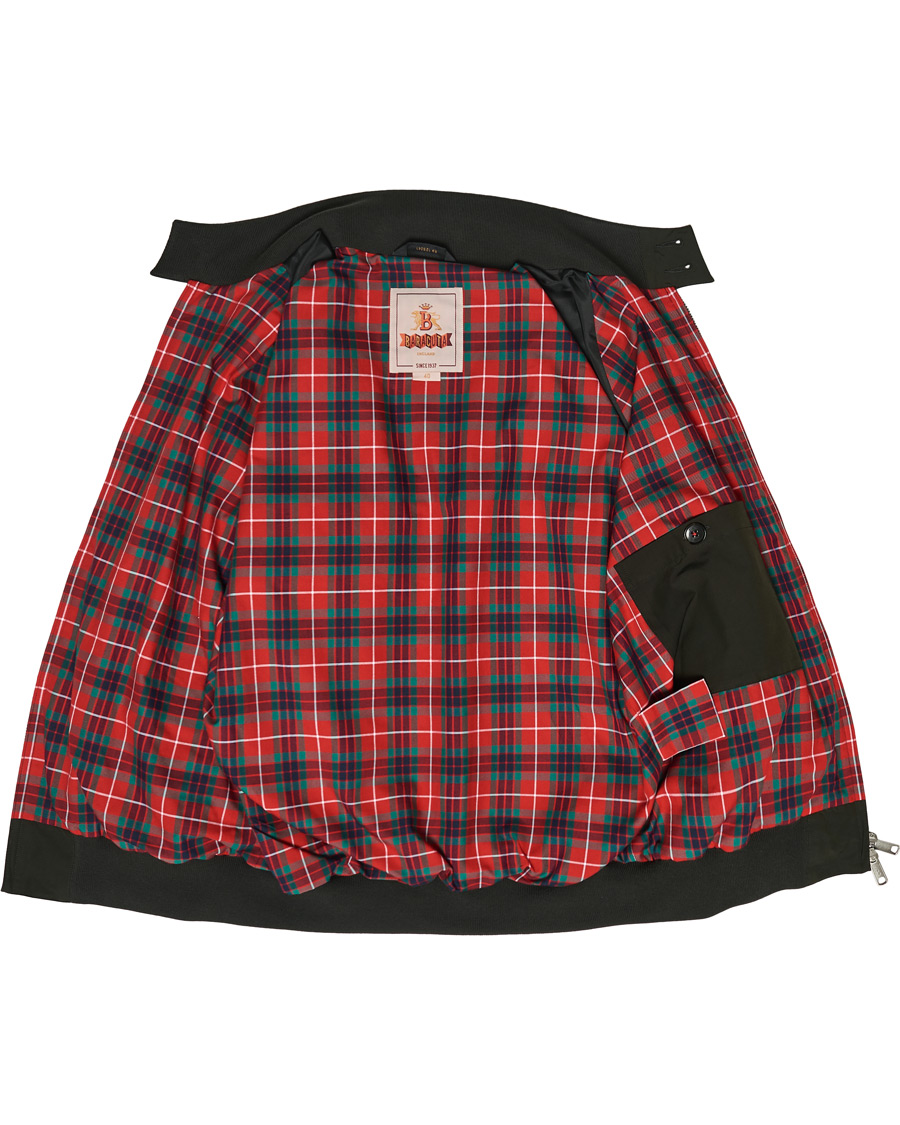 Men | Coats & Jackets | Baracuta | G9 Original Harrington Jacket Faded Black
