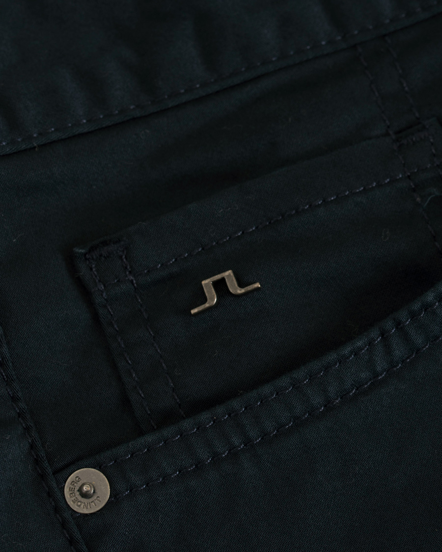 Men | Jeans | J.Lindeberg | Jay Satin Stretch Jeans Navy