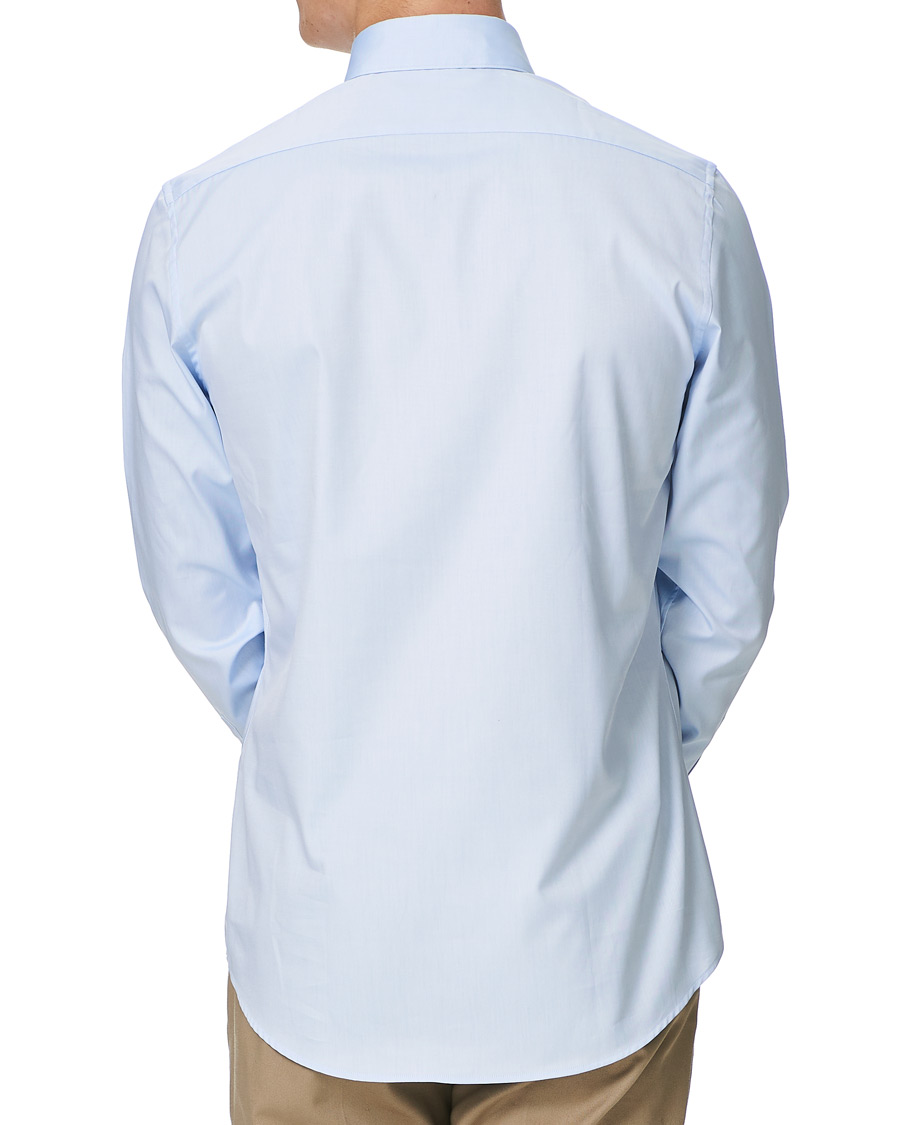 Men | Shirts | Stenströms | Slimline Button Down Shirt Light Blue