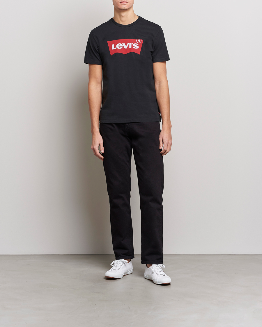 Men | T-Shirts | Levi's | Logo Tee Black