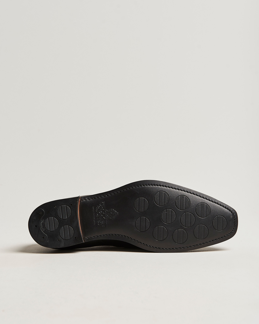 Men | Oxford Shoes | Crockett & Jones | Hallam Oxford City Sole E Black Calf