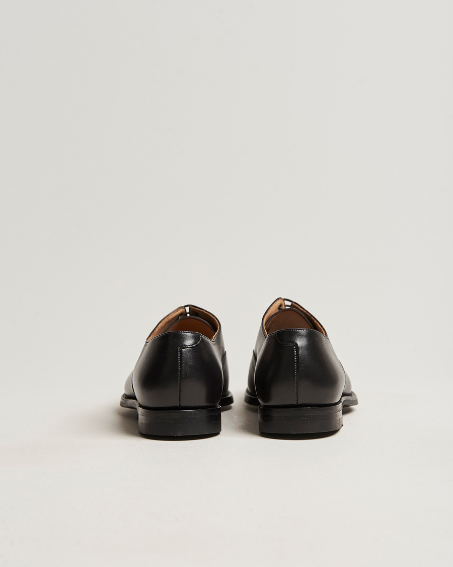 Men | Oxford Shoes | Crockett & Jones | Hallam Oxford City Sole E Black Calf