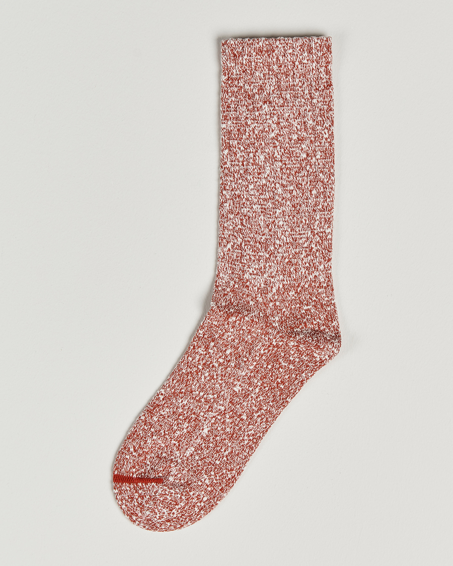 Men | Underwear & Socks | Red Wing Shoes | Cotton Rag Crew Rust/White