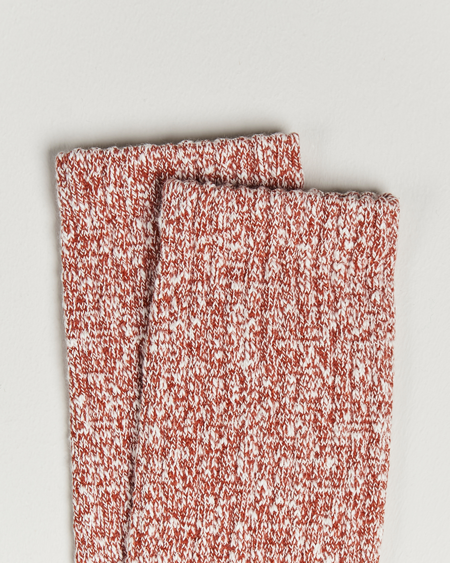 Men | Underwear & Socks | Red Wing Shoes | Cotton Rag Crew Rust/White