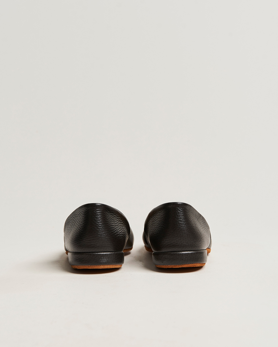 Men | Sandals & Slides | Crockett & Jones | Grecian Home Slipper Black