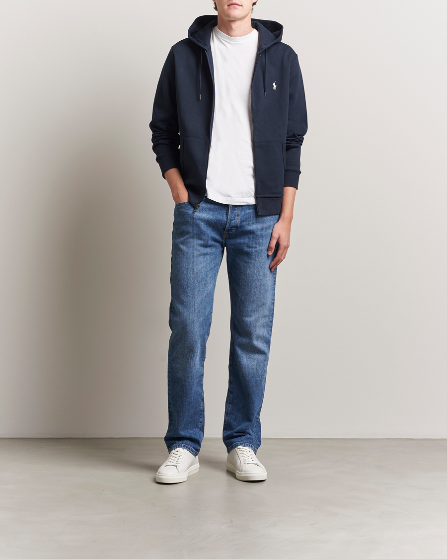 Men | Sweaters & Knitwear | Polo Ralph Lauren | Tech Performance Full Zip Navy
