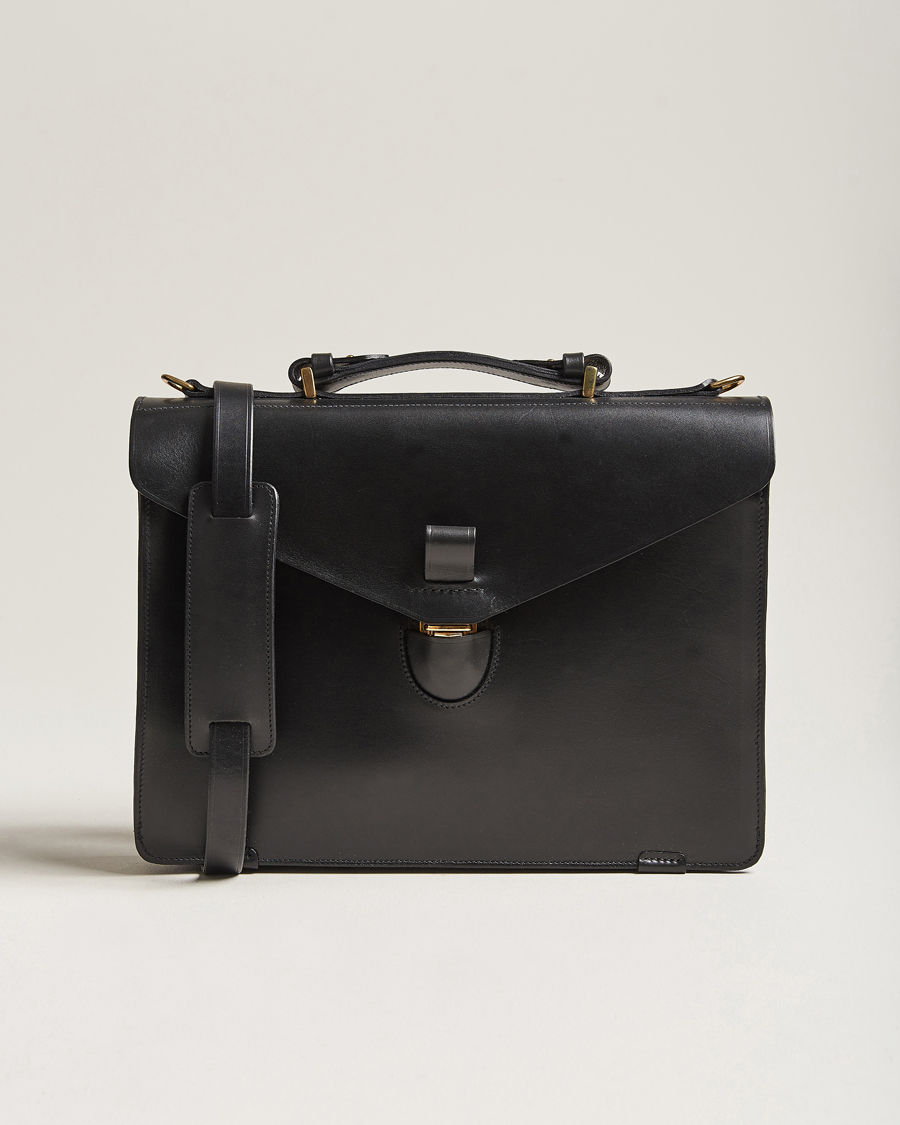 Men | Bags | Tärnsjö Garveri | TG1873 Briefcase Black