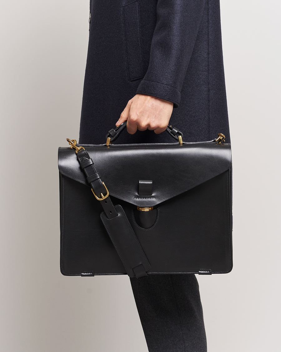 Men | Bags | Tärnsjö Garveri | TG1873 Briefcase Black