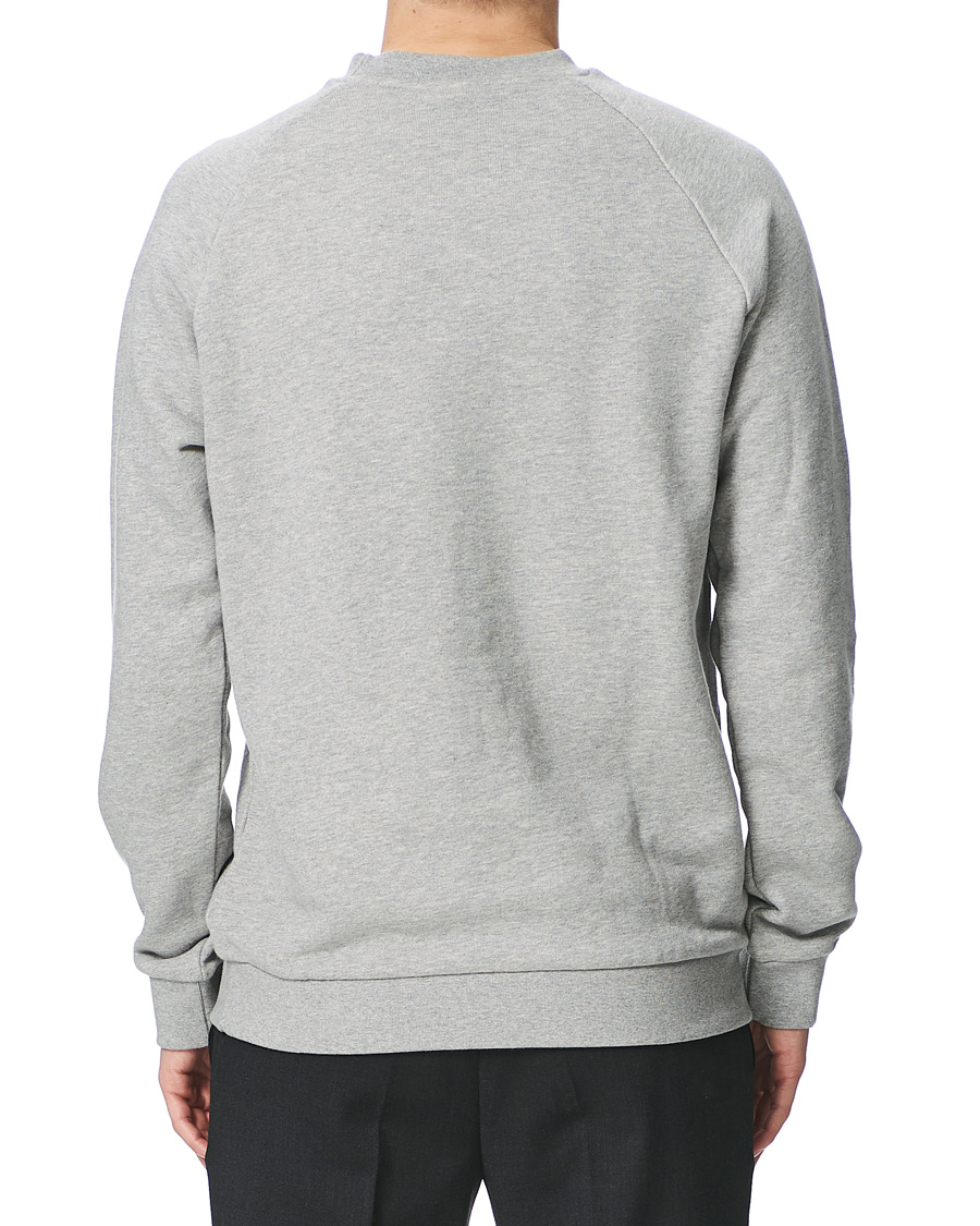 Men | Sweaters & Knitwear | adidas Originals | Trefoil Crew Neck Sweatshirt Grey Melange
