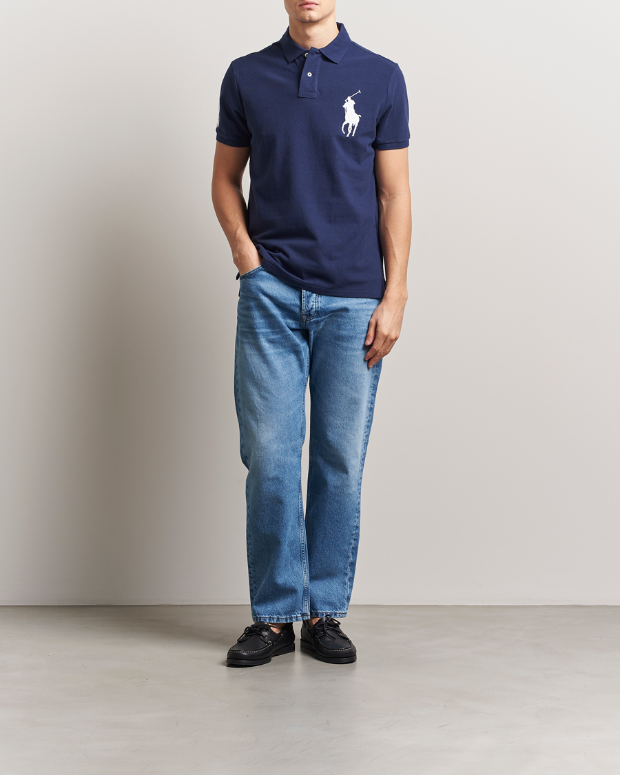 Polo Ralph Lauren Custom Fit Big Pony Polo Newport Navy at